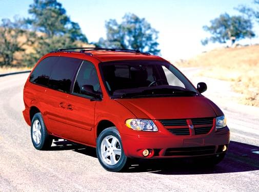 Red dodge hot sale minivan